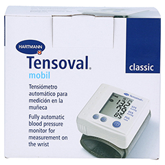 TENSOVAL mobil classic Handgelenk Blutdruckuhr 1 Stck - Vorderseite
