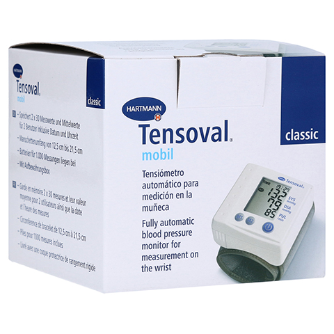 TENSOVAL mobil classic Handgelenk Blutdruckuhr 1 Stck