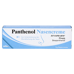Panthenol Nasencreme JENAPHARM 5 Gramm N1 - Vorderseite