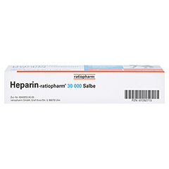 Heparin-ratiopharm 30000 100 Gramm N2 - Unterseite