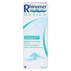 RHINOMER 2 medium Lsung 135 Milliliter - Vorderseite