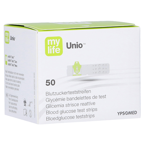 MYLIFE Unio Blutzucker Teststreifen 50 Stück