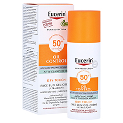 EUCERIN Sun Gel-Creme Oil Contr.Anti-Gl.Eff.LSF50+ + gratis Eucerin Oil Control Body 50 ml 50 Milliliter