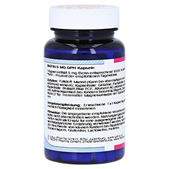 BIOTIN 5 mg GPH Kapseln 30 Stck - Linke Seite