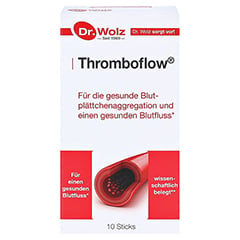 THROMBOFLOW Dr.Wolz Pellets 10x5 Gramm - Vorderseite