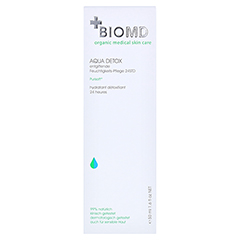 Biomed Aqua Detox 24STD Feuchtigkeitspflege 50 Milliliter - Vorderseite