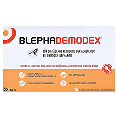 BLEPHADEMODEX sterile Reinigungstcher 30 Stck - Vorderseite