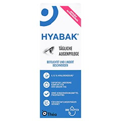 Hyabak Augentropfen 10 Milliliter - Vorderseite
