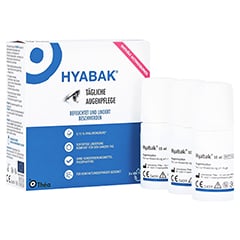 Hyabak Augentropfen 3x10 Milliliter