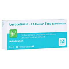 Levocetirizin-1A Pharma 5mg 20 Stck N1