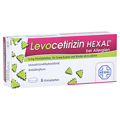 Levocetirizin HEXAL bei Allergien 5mg