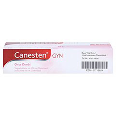 Canesten GYN Once Kombi 1 Packung N2 - Oberseite
