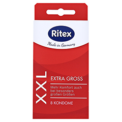 Ritex XXL Kondome 8 Stück - Vorderseite