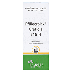 PFLGERPLEX Gratiola 315 H Tabletten 100 Stck N1 - Vorderseite