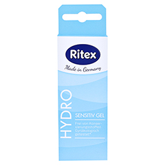 Ritex Hydro Sensitiv Gel 50 Milliliter - Vorderseite