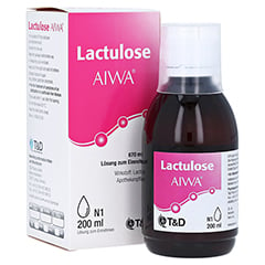 Lactulose AIWA 670mg/ml Lösung zum Einnehmen 200 Milliliter N1