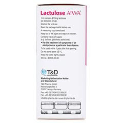 Lactulose AIWA 670mg/ml Lösung zum Einnehmen 200 Milliliter N1 - Linke Seite