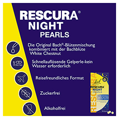 BACHBLTEN Original Rescura Night Pearls 28 Stck - Info 1