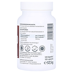 Coenzym Q10 100 mg Kapseln 120 Stück - Rechte Seite