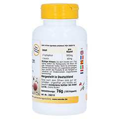 L-TRYPTOPHAN 500 mg Kapseln 100 Stck - Linke Seite