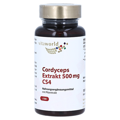 CORDYCEPS EXTRAKT 500 mg Kapseln 100 Stck