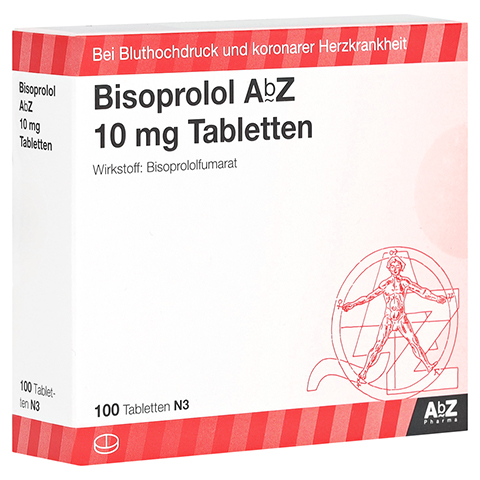Bisoprolol AbZ 10mg 100 Stck N3