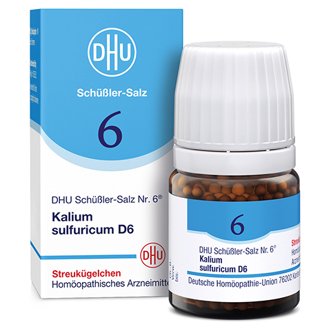 BIOCHEMIE DHU 6 Kalium sulfuricum D 6 Globuli 10 Gramm N1
