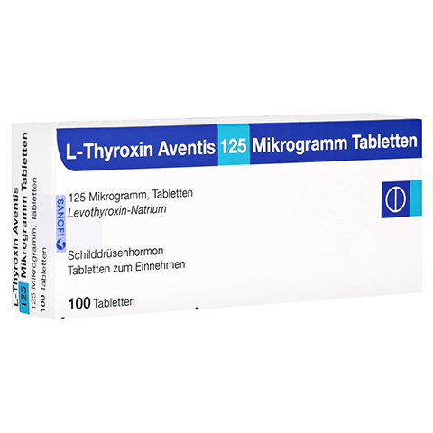 L-Thyroxin Aventis 125 Mikrogramm 100 Stck N3