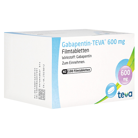 Gabapentin-TEVA 600mg 100 Stck N2