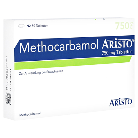 METHOCARBAMOL Aristo 750 mg Tabletten 50 Stck N2