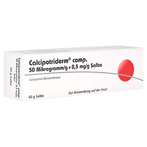 Calcipotriderm comp. 50 Mikrogramm/g + 0,5mg/g 60 Gramm N2