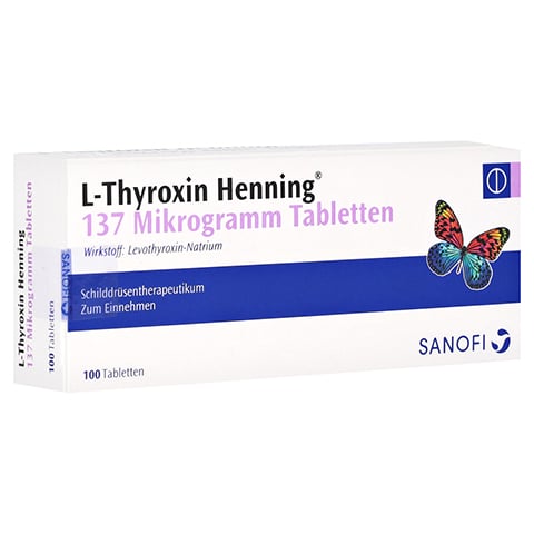 L-Thyroxin Henning 137 Mikrogramm 100 Stck N3