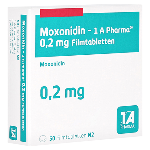 Moxonidin-1A Pharma 0,2mg 50 Stck N2