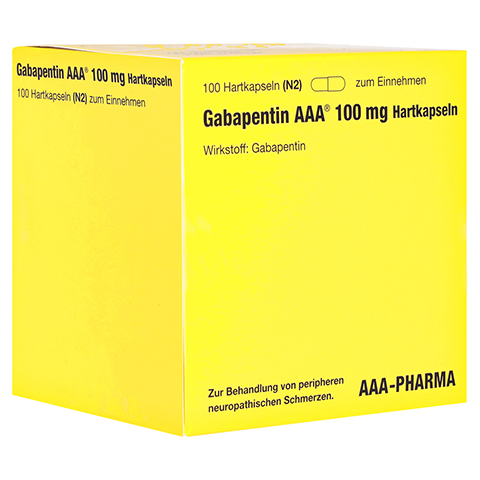 Gabapentin AAA 100mg 100 Stck N2