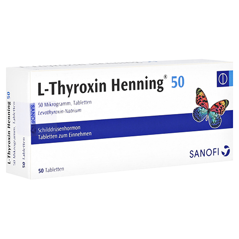 L-Thyroxin Henning 50 50 Stck N2