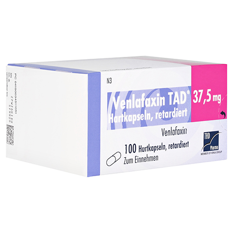 Venlafaxin TAD 37,5mg 100 Stck N3