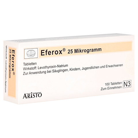 Eferox 25 Mikrogramm 100 Stck N3