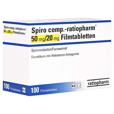 Spiro comp.-ratiopharm 50mg/20mg 100 Stck N3