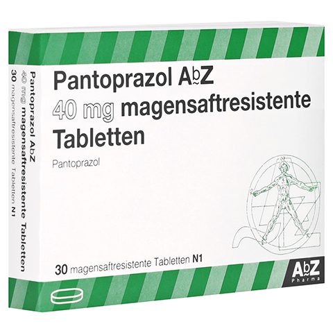 Pantoprazol AbZ 40mg 30 Stck N1
