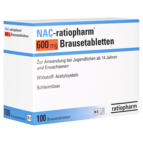 NAC-ratiopharm 600mg 100 Stck N3