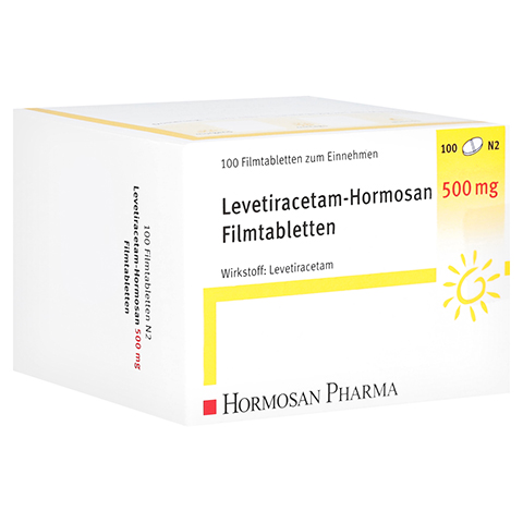 Levetiracetam-Hormosan 500mg 100 Stck N2