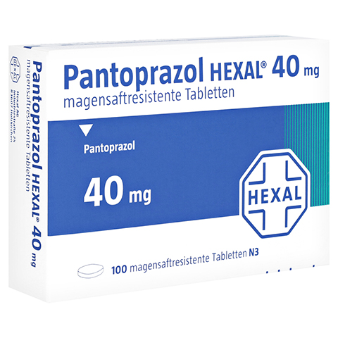 Pantoprazol HEXAL 40mg 100 Stck N3