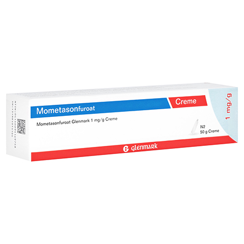 MOMETASONFUROAT Glenmark 1 mg/g Creme 50 Gramm N2