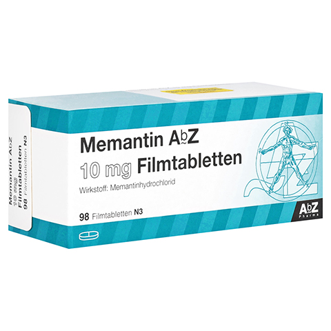 Memantin AbZ 10mg 98 Stck N3