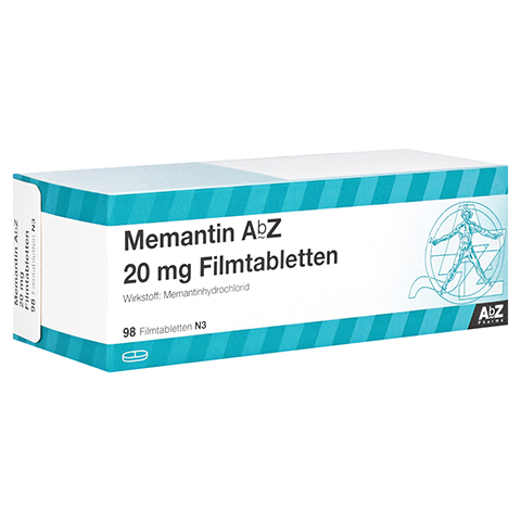 Memantin AbZ 20mg 98 Stck N3