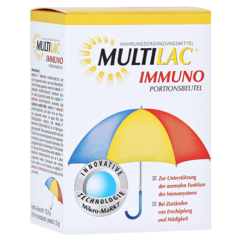 MULTILAC Immuno Portionsbeutel 8 Stck