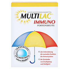 MULTILAC Immuno Portionsbeutel 8 Stck - Vorderseite