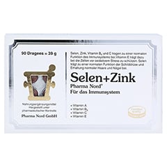 Selen+zink Pharma Nord Dragees 90 Stück - Vorderseite
