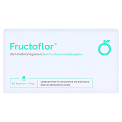 FRUCTOFLOR Fructose Intoleranz & Malabsorption Kps 60 Stck - Vorderseite