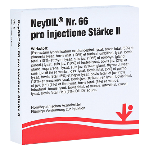 NEYDIL Nr.66 pro injectione St.2 Ampullen 5x2 Milliliter N1
